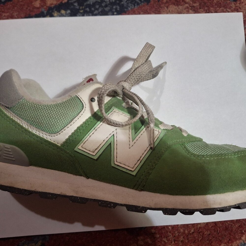 New Balance 574 kids green